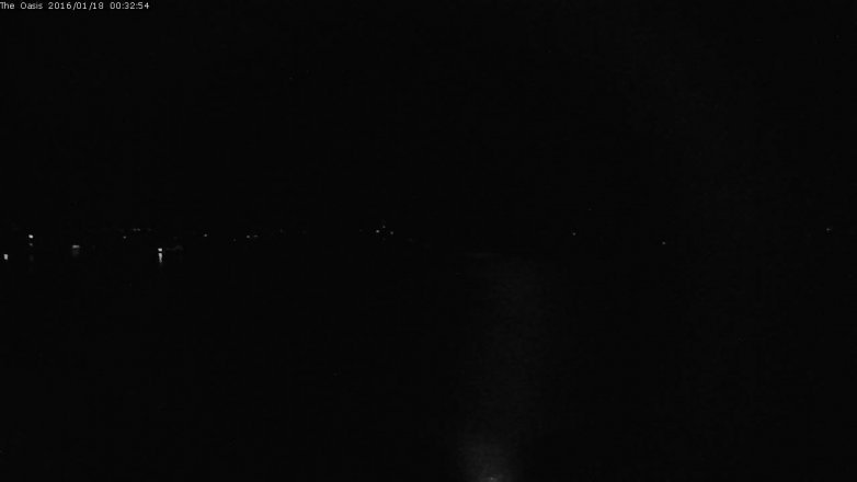 Lake Travis webcam, January 17, 2016 11:40 PM CT