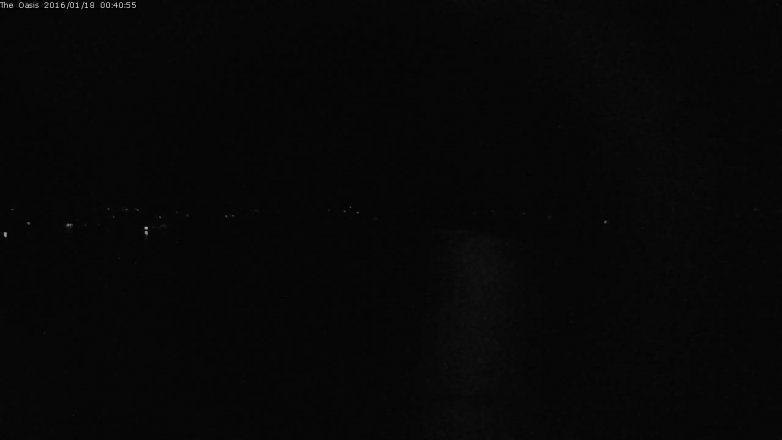 Lake Travis webcam, January 17, 2016 11:45 PM CT