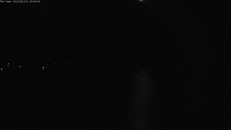Lake Travis webcam, January 17, 2016 11:50 PM CT