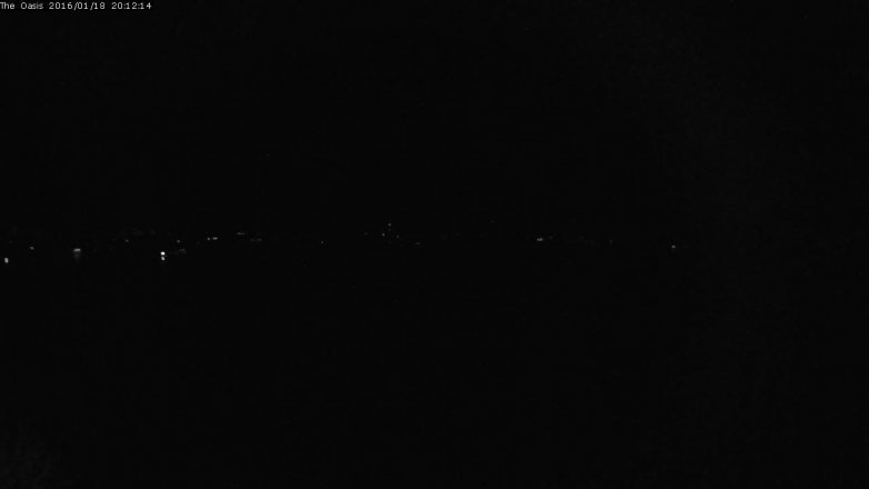 Lake Travis webcam, January 18, 2016 7:20 PM CT