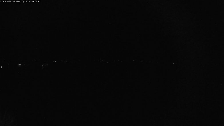 Lake Travis webcam, January 18, 2016 8:45 PM CT