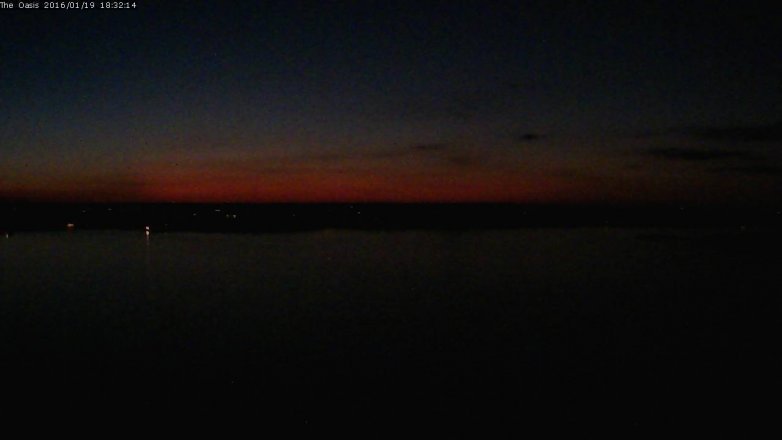Lake Travis webcam, January 19, 2016 5:40 PM CT