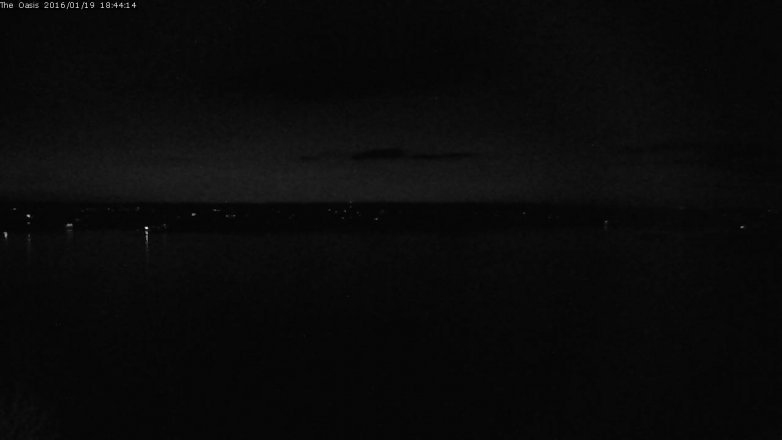 Lake Travis webcam, January 19, 2016 5:50 PM CT