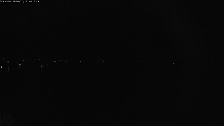 Lake Travis webcam, January 19, 2016 6:20 PM CT