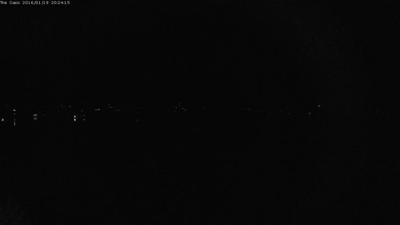 Lake Travis webcam, January 19, 2016 7:30 PM CT