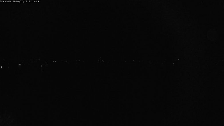 Lake Travis webcam, January 19, 2016 8:20 PM CT