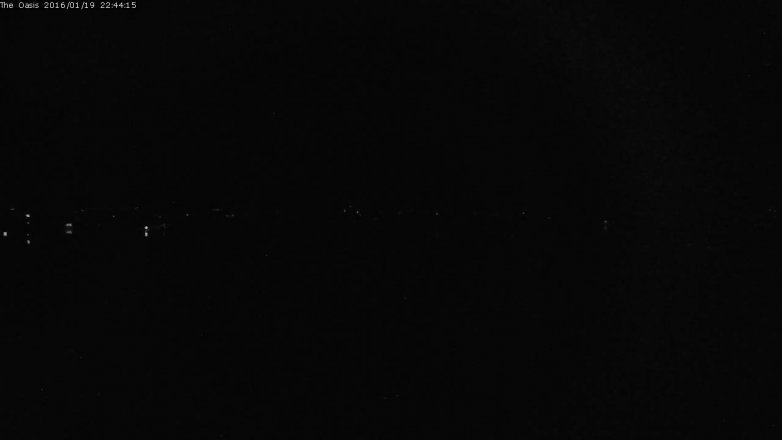 Lake Travis webcam, January 19, 2016 9:50 PM CT