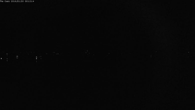 Lake Travis webcam, January 19, 2016 11:20 PM CT