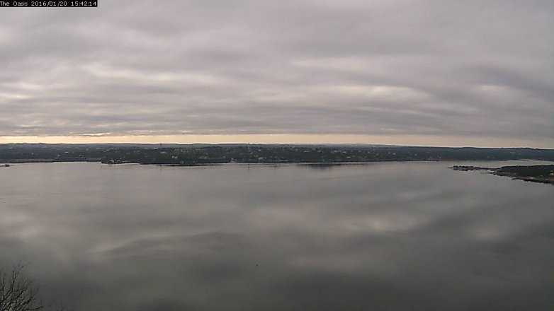 Lake Travis webcam, January 20, 2016 2:50 PM CT
