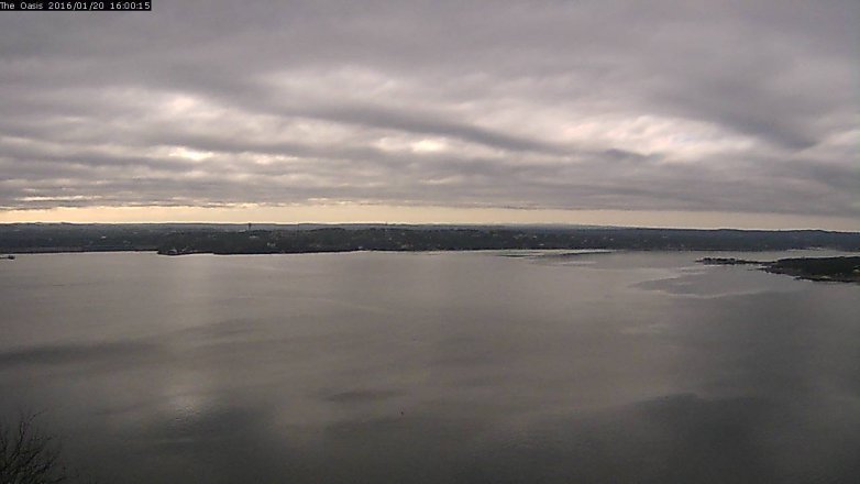 Lake Travis webcam, January 20, 2016 3:05 PM CT