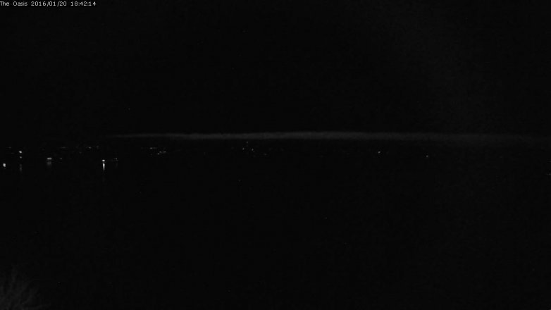 Lake Travis webcam, January 20, 2016 5:50 PM CT