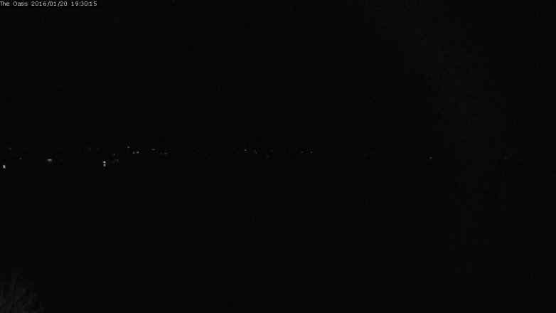Lake Travis webcam, January 20, 2016 6:35 PM CT