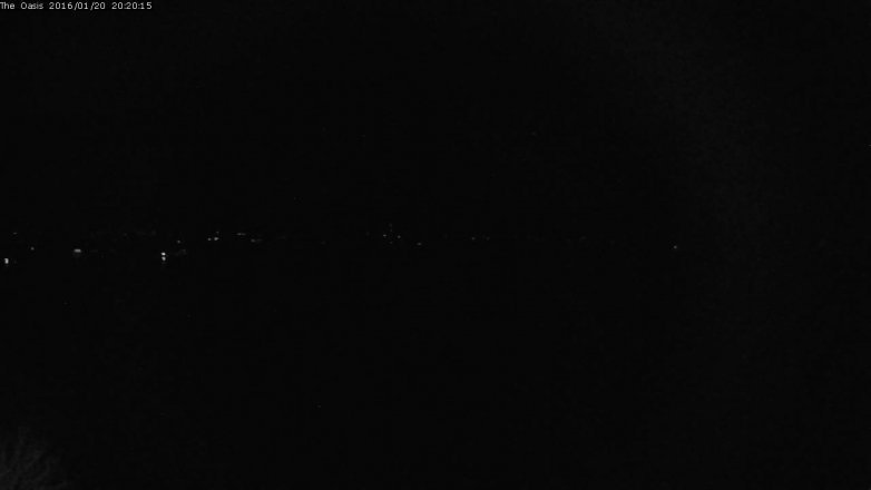 Lake Travis webcam, January 20, 2016 7:25 PM CT
