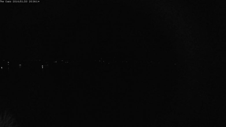 Lake Travis webcam, January 20, 2016 7:45 PM CT