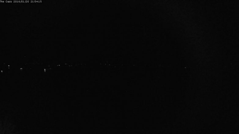 Lake Travis webcam, January 20, 2016 9:00 PM CT