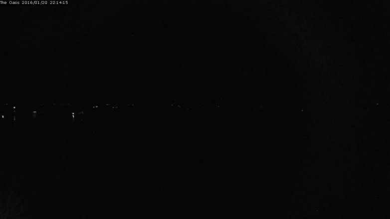 Lake Travis webcam, January 20, 2016 9:20 PM CT