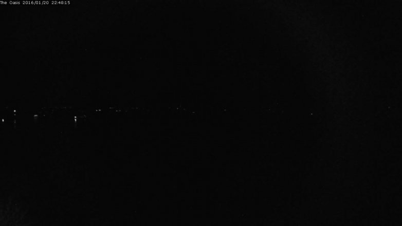 Lake Travis webcam, January 20, 2016 9:55 PM CT