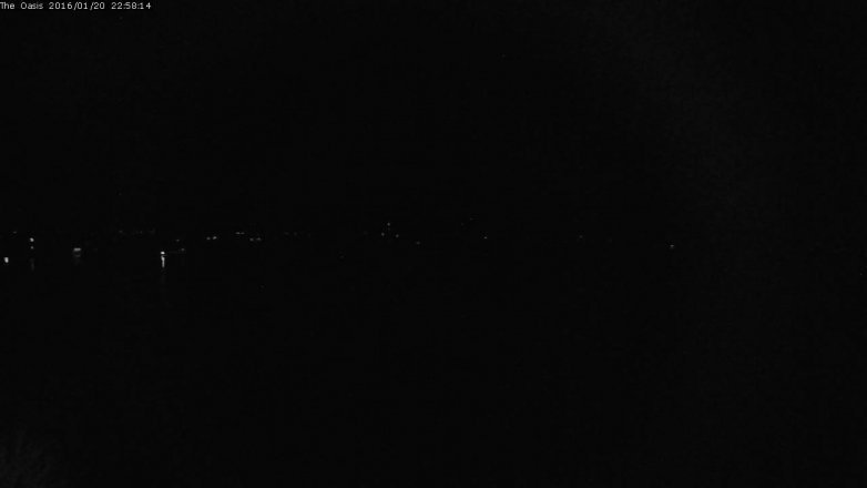 Lake Travis webcam, January 20, 2016 10:05 PM CT