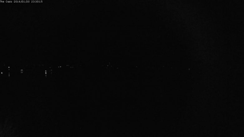 Lake Travis webcam, January 20, 2016 10:35 PM CT