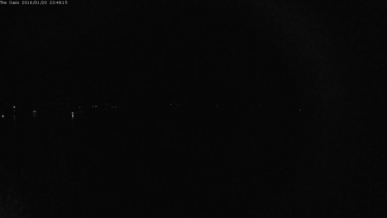 Lake Travis webcam, January 20, 2016 10:55 PM CT