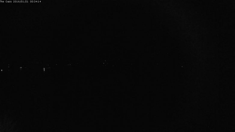 Lake Travis webcam, January 20, 2016 11:40 PM CT