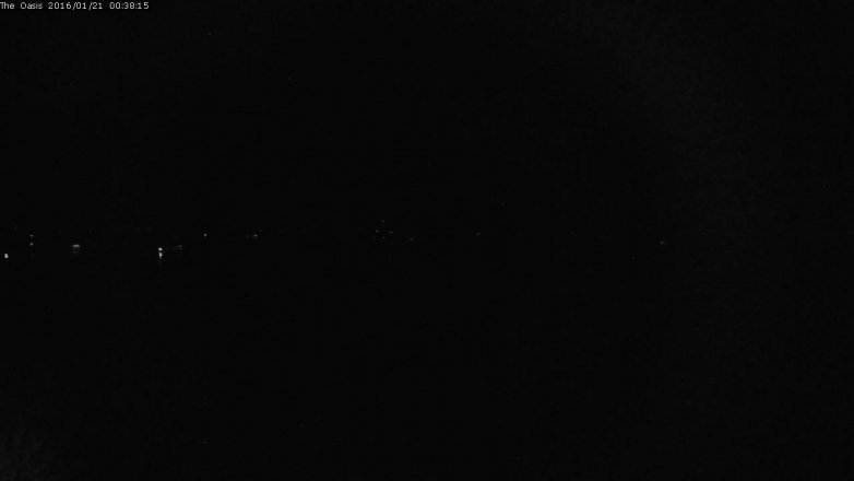 Lake Travis webcam, January 20, 2016 11:45 PM CT
