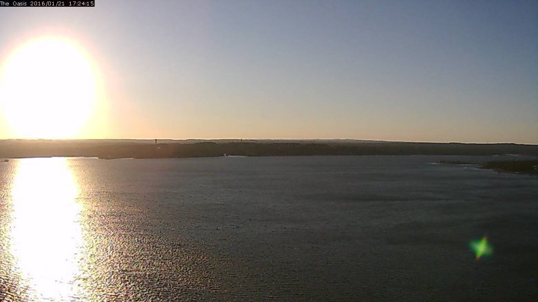 Lake Travis webcam, January 21, 2016 4:30 PM CT