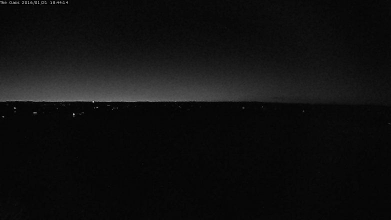 Lake Travis webcam, January 21, 2016 5:50 PM CT