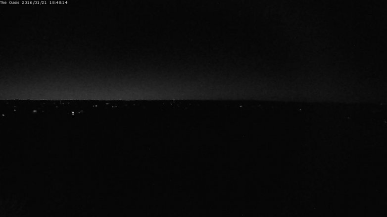 Lake Travis webcam, January 21, 2016 5:55 PM CT