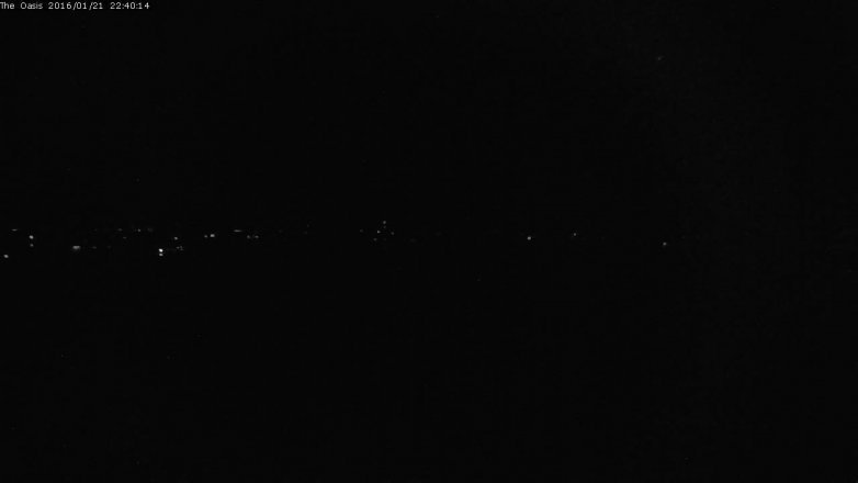 Lake Travis webcam, January 21, 2016 9:45 PM CT