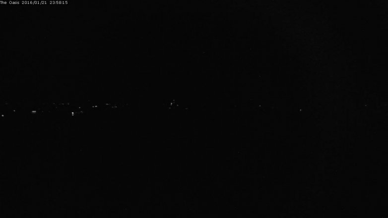 Lake Travis webcam, January 21, 2016 11:05 PM CT