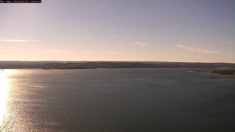 Lake Travis webcam, January 22, 2016 3:10 PM CT