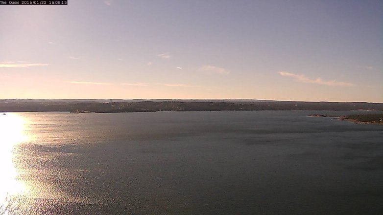 Lake Travis webcam, January 22, 2016 3:15 PM CT