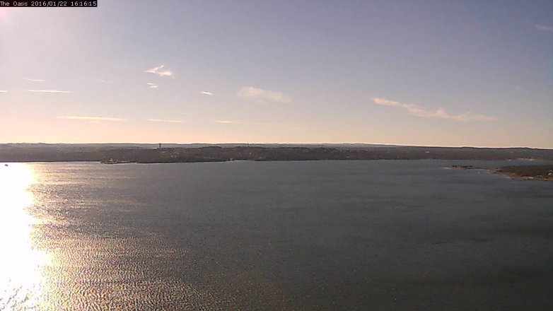 Lake Travis webcam, January 22, 2016 3:25 PM CT