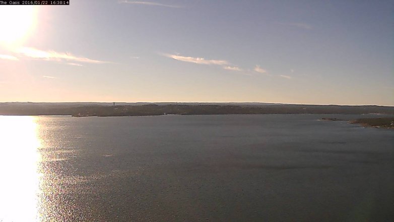 Lake Travis webcam, January 22, 2016 3:45 PM CT