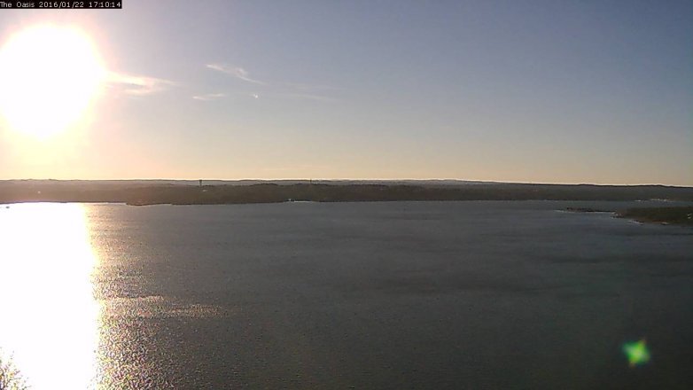 Lake Travis webcam, January 22, 2016 4:15 PM CT