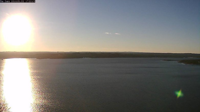 Lake Travis webcam, January 22, 2016 4:30 PM CT