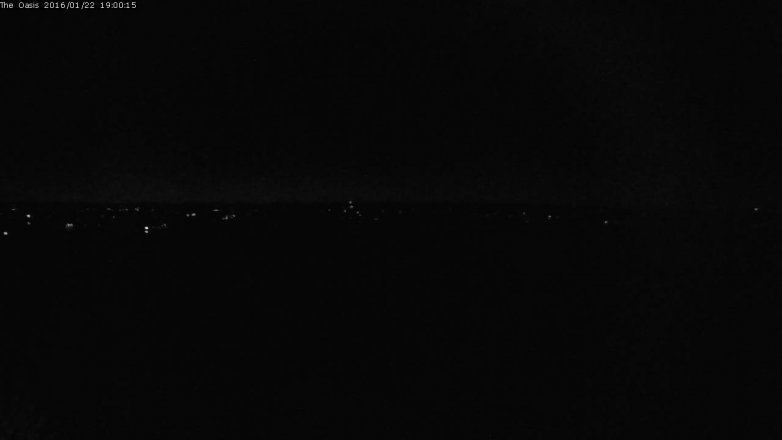 Lake Travis webcam, January 22, 2016 6:05 PM CT