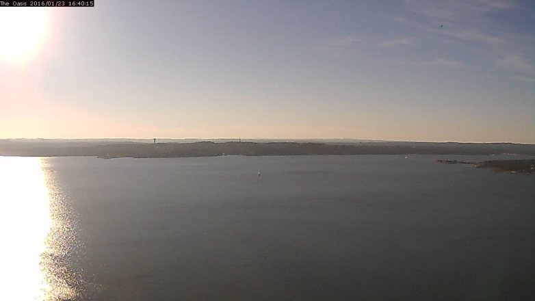Lake Travis webcam, January 23, 2016 3:45 PM CT