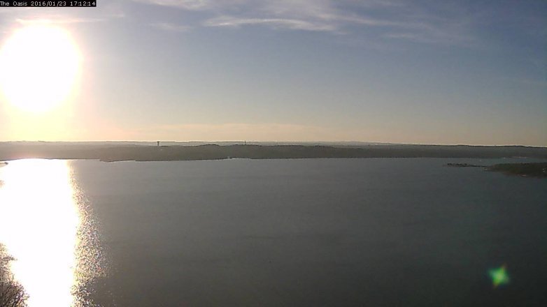 Lake Travis webcam, January 23, 2016 4:20 PM CT
