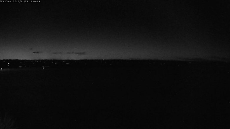 Lake Travis webcam, January 23, 2016 5:50 PM CT