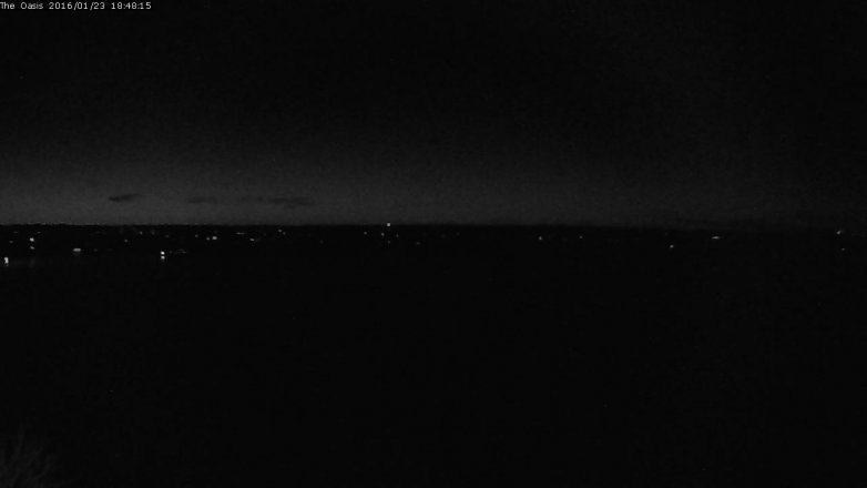 Lake Travis webcam, January 23, 2016 5:55 PM CT