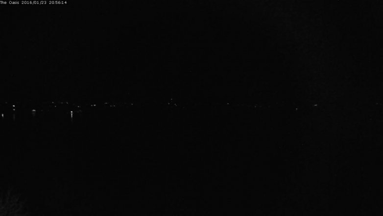 Lake Travis webcam, January 23, 2016 8:00 PM CT