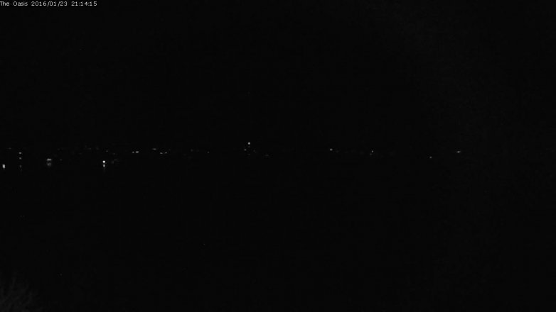 Lake Travis webcam, January 23, 2016 8:20 PM CT