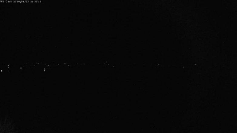 Lake Travis webcam, January 23, 2016 8:45 PM CT