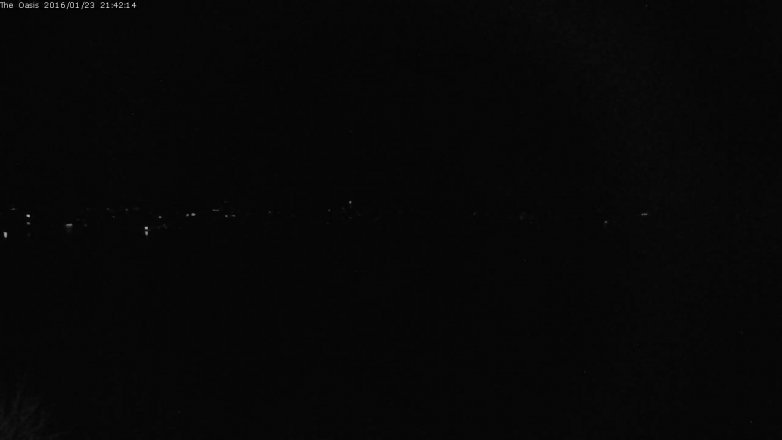 Lake Travis webcam, January 23, 2016 8:50 PM CT