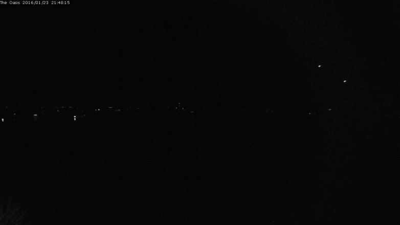 Lake Travis webcam, January 23, 2016 8:55 PM CT