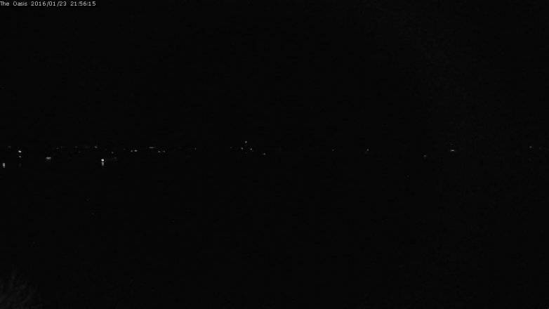 Lake Travis webcam, January 23, 2016 9:00 PM CT