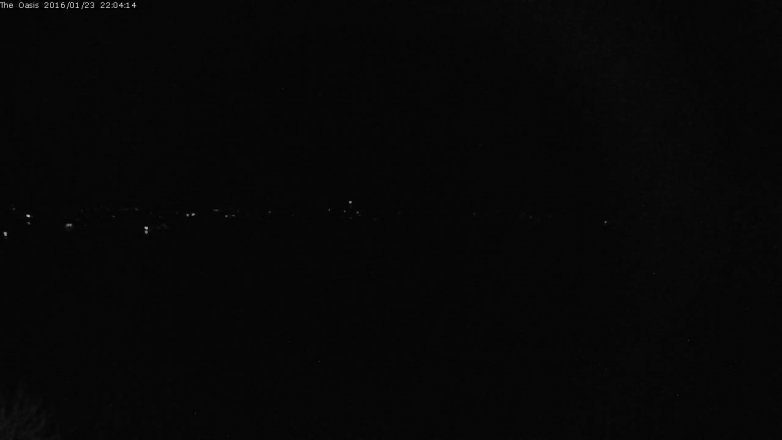 Lake Travis webcam, January 23, 2016 9:10 PM CT