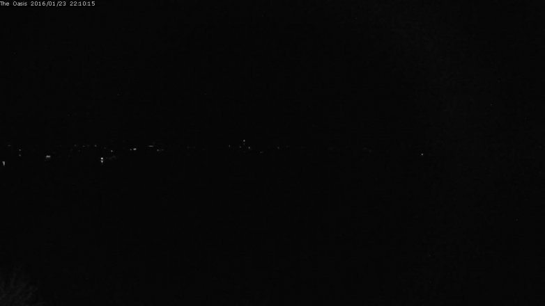 Lake Travis webcam, January 23, 2016 9:15 PM CT